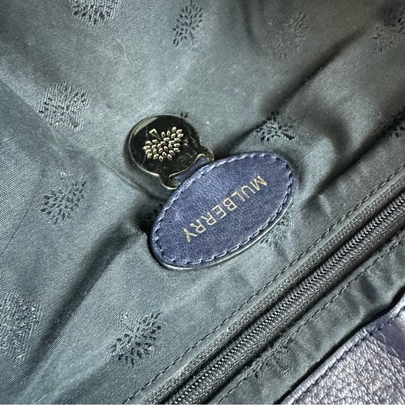 Mulberry Navy Blue Messenger Bag - Picture 12 of 14